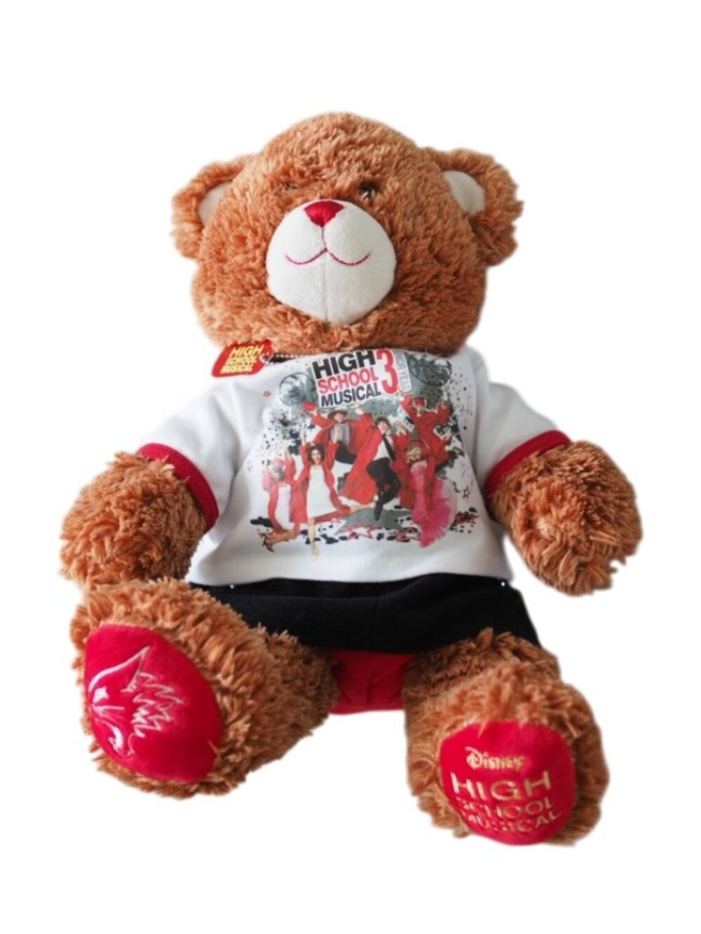 Build-A-Bear Disney High School Musical 3 Wildcats Plush w/4 pieces of clothing